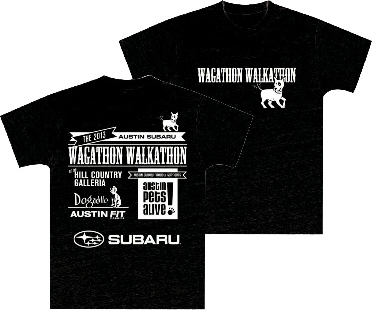 Wagathon Walkathon 2014 T-Shirts